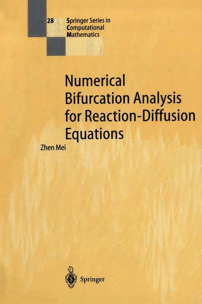 Produktbild: Numerical Bifurcation Analysis for Reaction-Diffusion Equations