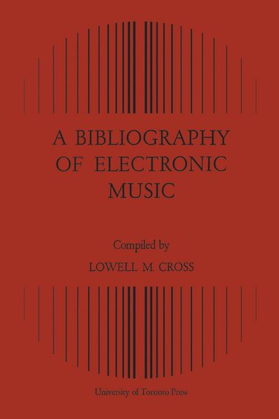 Produktbild: A Bibliography of Electronic Music