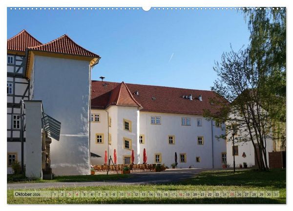 Produktbild: Wunderbares Th&uuml;ringen - Schl&ouml;sschen (hochwertiger Premium Wandkalender 2026 DIN A2 quer), Kunstdruck in Hochglanz