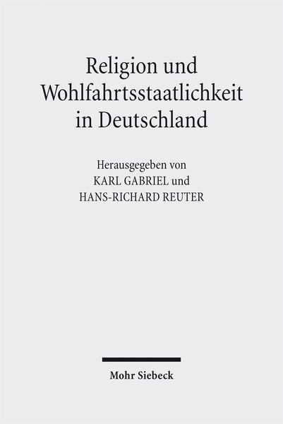 Produktbild: Religion und Wohlfahrtsstaatlichkeit in Deutschland