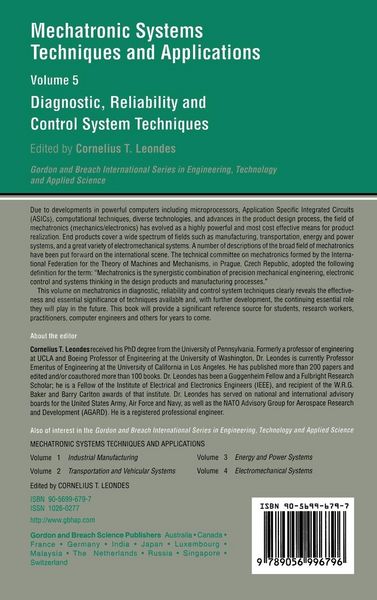 Produktbild: Diagnostic, Reliablility and Control Systems