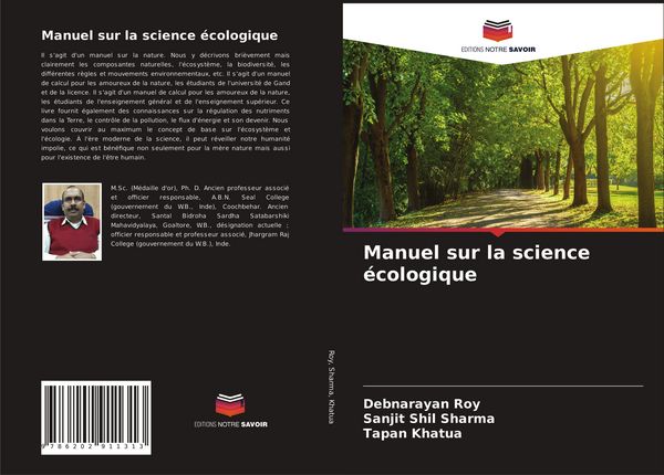 Produktbild: Manuel sur la science &eacute;cologique