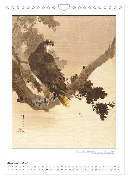 Produktbild: Watanabe Seitei - Japanische Tuschmalerei (Wandkalender 2027 DIN A4 hoch), CALVENDO Monatskalender