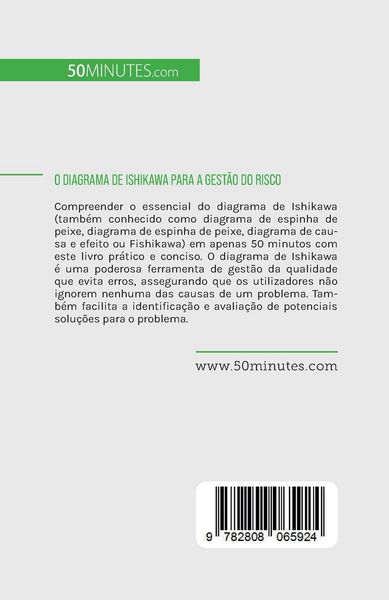 Produktbild: O diagrama de Ishikawa para a gest&atilde;o do risco