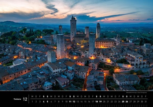Produktbild: Toskana Premiumkalender 2027