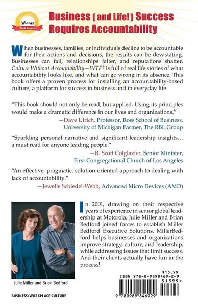 Produktbild: Culture Without Accountability - WTF? What's the Fix?