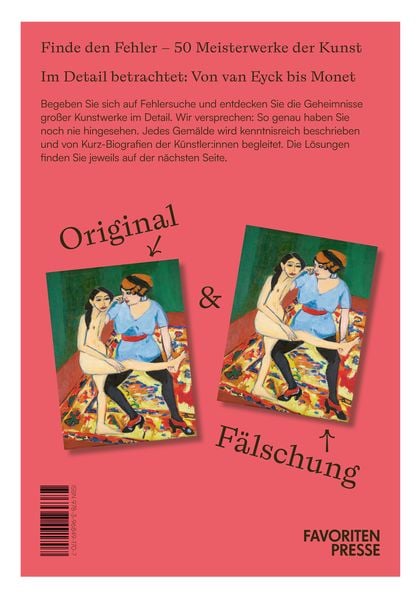 Produktbild: Finde den Fehler &ndash; 50 Meisterwerke der Kunst