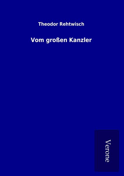 Produktbild: Vom gro&szlig;en Kanzler