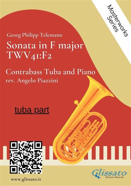 Produktbild: (tuba part) Sonata in F major - Contrabass Tuba and Piano