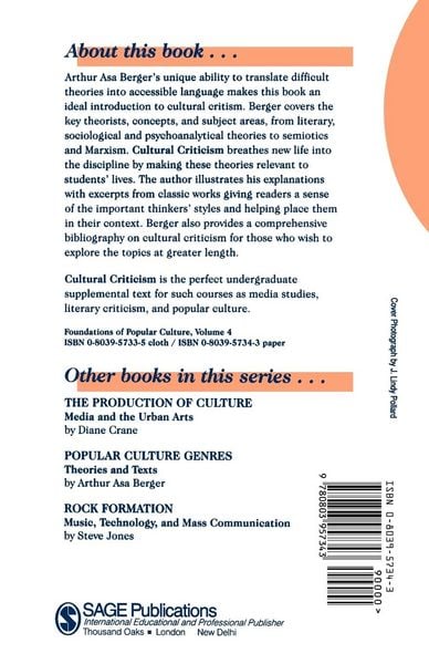Produktbild: Cultural Criticism