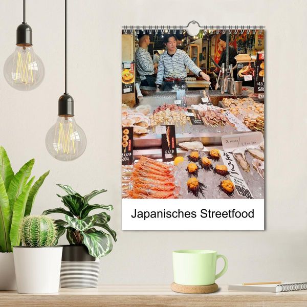 Produktbild: Japanisches Streetfood (Wandkalender 2026 DIN A4 hoch), CALVENDO Monatskalender
