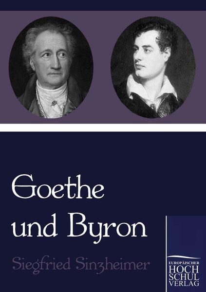 Produktbild: Goethe und Byron