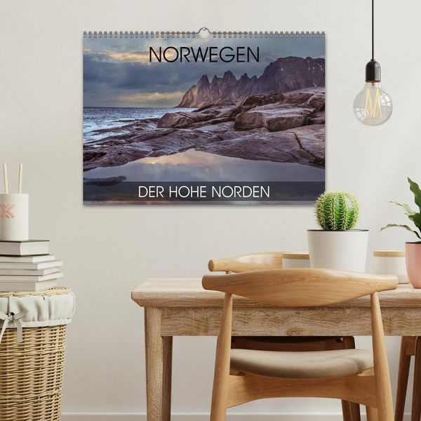 Produktbild: Norwegen - der hohe Norden (Wandkalender 2026 DIN A3 quer), CALVENDO Monatskalender