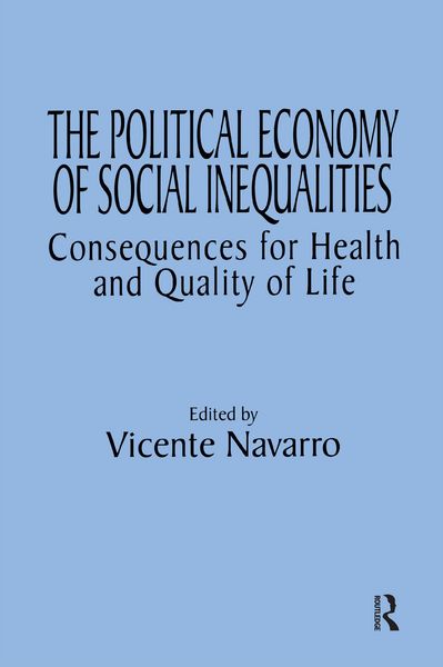 Produktbild: The Political Economy of Social Inequalities