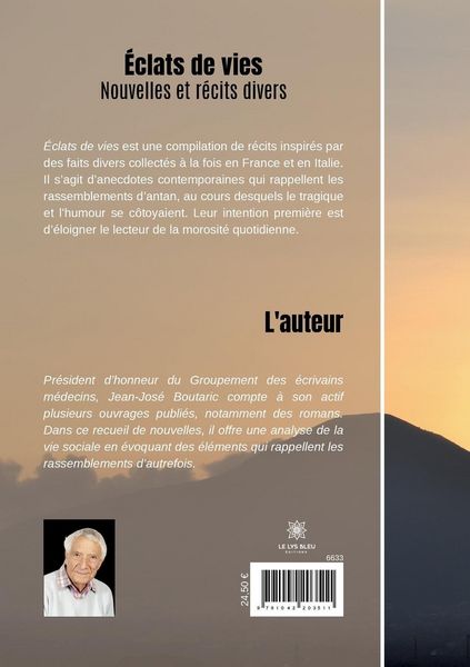 Produktbild: Jean-Jos&eacute; Boutaric: &Eacute;clats de vies