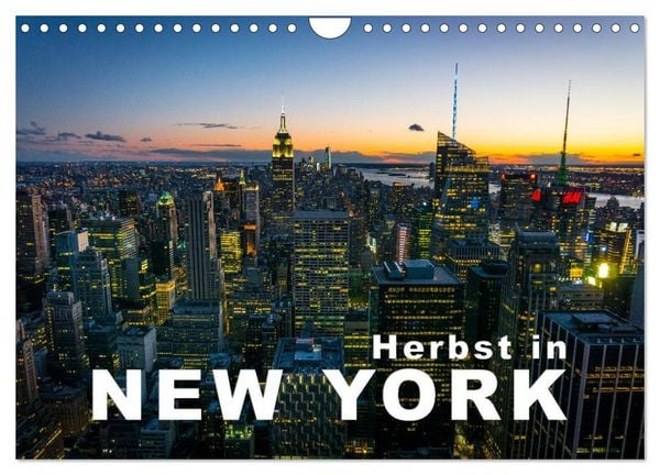 Produktbild: Herbst in New York (Wandkalender 2026 DIN A4 quer), CALVENDO Monatskalender