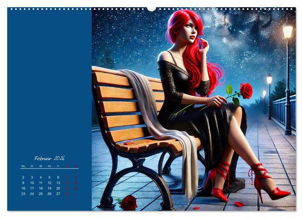 Produktbild: Stilvoll - Das kleine Schwarze (Wandkalender 2026 DIN A2 quer), CALVENDO Monatskalender