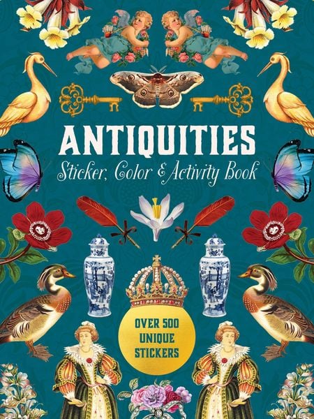 Produktbild: Antiquities Sticker, Color & Activity Book