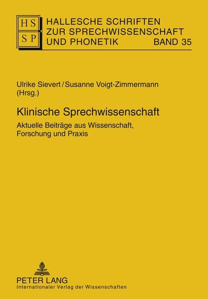 Produktbild: Klinische Sprechwissenschaft