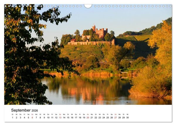 Produktbild: Deutschlands Burgen - Burgen, Schl&ouml;sser und Ruinen (Wandkalender 2026 DIN A3 quer), CALVENDO Monatskalender