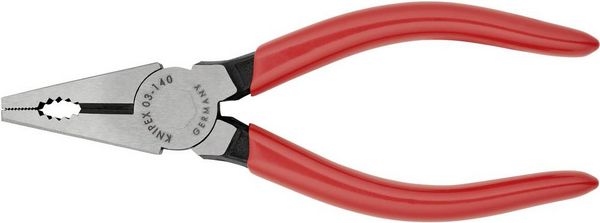 Produktbild: Knipex 03 01 140 Werkstatt Kombizange 140mm DIN ISO 5746