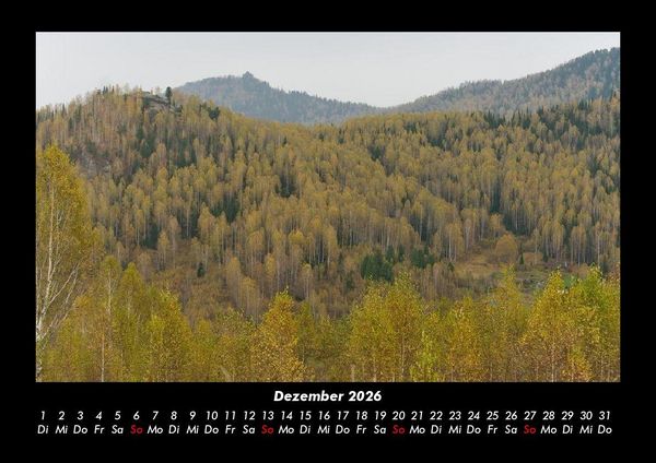 Produktbild: Bergige Welten 2026 Fotokalender DIN A3