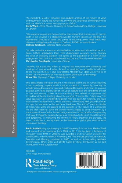 Produktbild: Wonder, Value and God