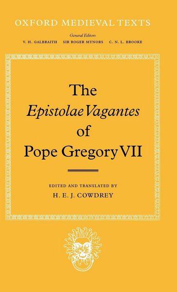 Produktbild: The Epistolae Vagantes of Pope Gregory VII