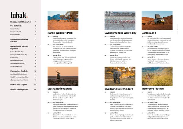 Produktbild: WILDFUL STORIES Wildlife Reisef&uuml;hrer Namibia mit Etosha Nationalpark