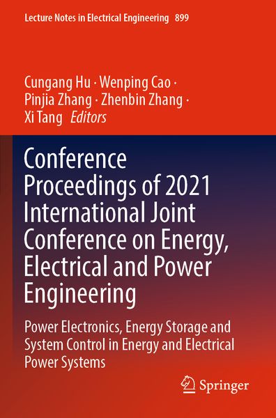 Produktbild: Conference Proceedings of 2021 International Joint Conference on Energy, Electrical and Power Engineering
