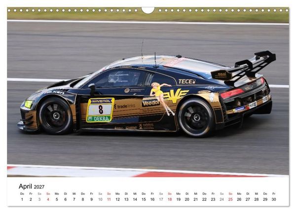 Produktbild: Die Vier Ringe im Motorsport (Wandkalender 2027 DIN A3 quer), CALVENDO Monatskalender
