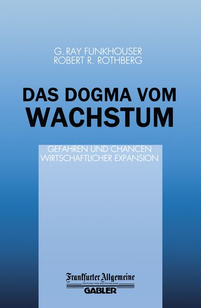 Produktbild: Das Dogma vom Wachstum