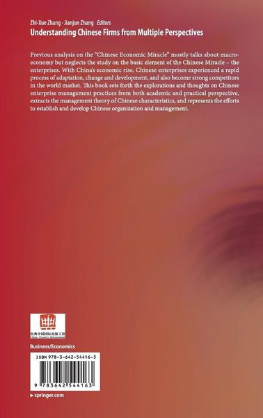 Produktbild: Understanding Chinese Firms from Multiple Perspectives