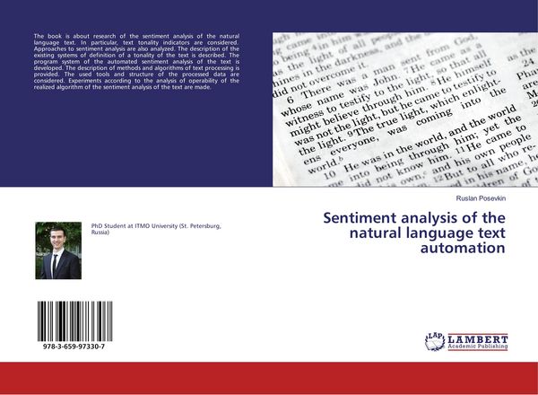 Produktbild: Sentiment analysis of the natural language text automation