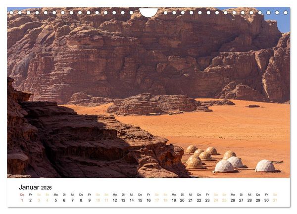 Produktbild: Jordanien - Land zwischen Antike und Moderne (Wandkalender 2026 DIN A4 quer), CALVENDO Monatskalender