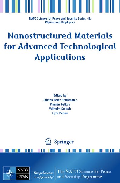 Produktbild: Nanostructured Materials for Advanced Technological Applications