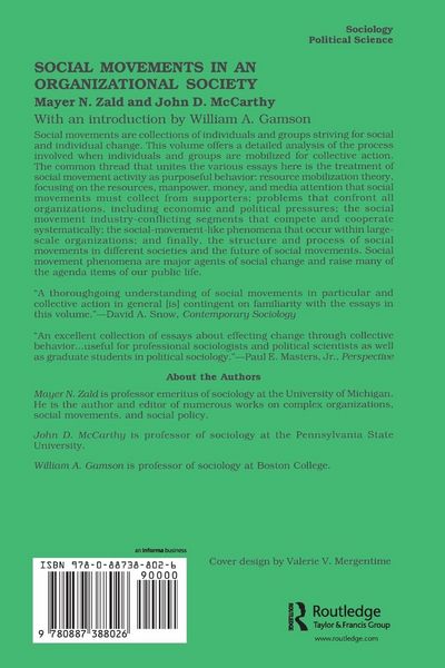 Produktbild: Social Movements in an Organizational Society