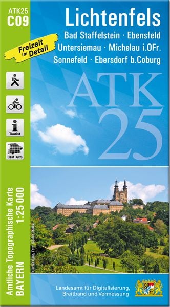 Produktbild: ATK25-C09 Lichtenfels (Amtliche Topographische Karte 1:25000)