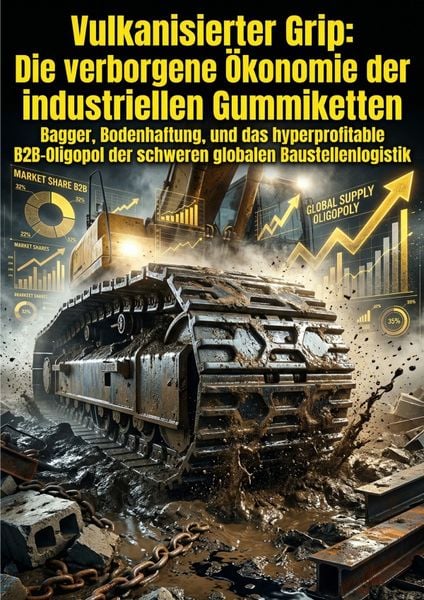 Vulkanisierter Grip: Die verborgene Ökonomie der industriellen Gummiketten, Taschenbuch von Wolfram Hertrampf, Epubli, 9783565382323