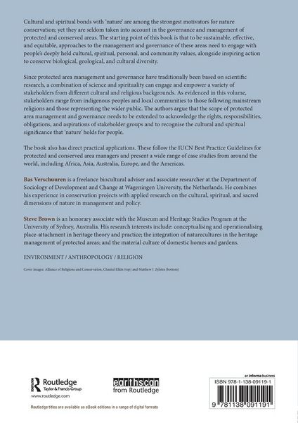 Produktbild: Cultural and Spiritual Significance of Nature in Protected Areas