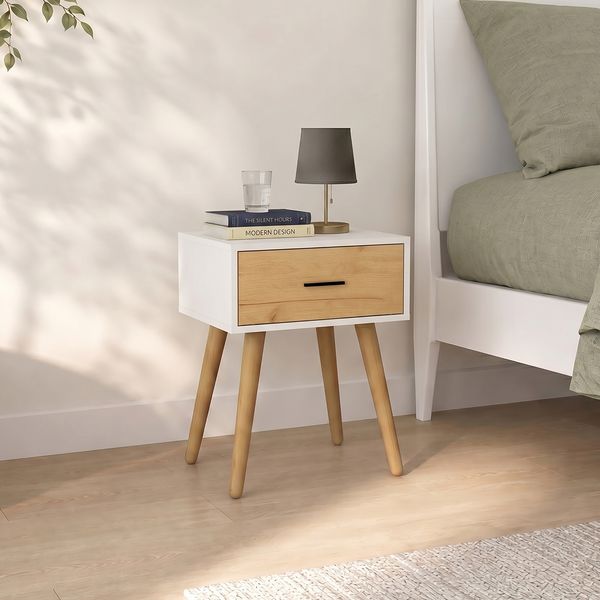 Produktbild: Nachttisch mit Schublade 45x30x56 cm Singol L