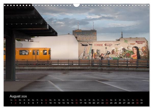 Produktbild: Auf Gleisen durch Berlin (Wandkalender 2026 DIN A3 quer), CALVENDO Monatskalender