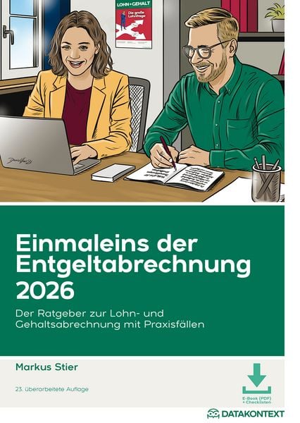 Produktbild: Einmaleins der Entgeltabrechnung 2026