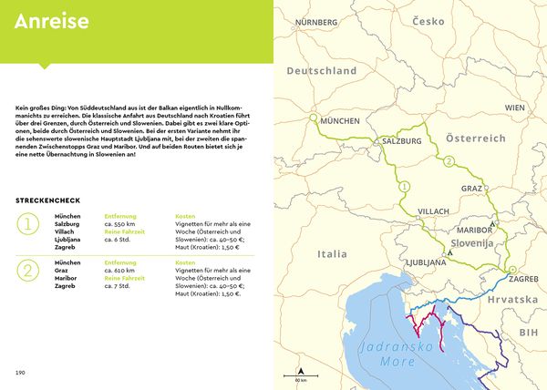 MARCO POLO Camper Guide Kroatien & Montenegro