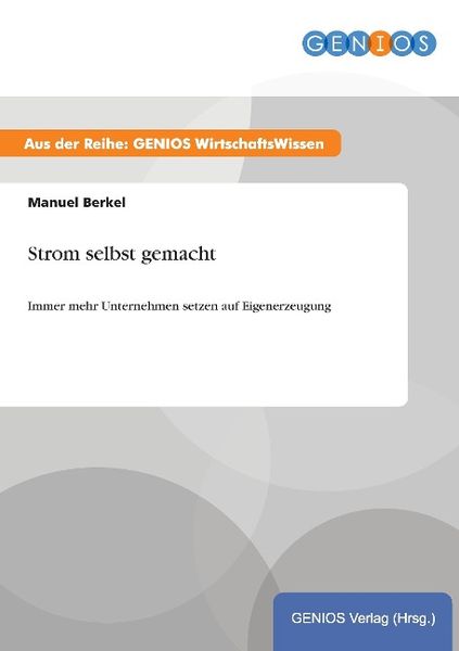 Produktbild: Strom selbst gemacht
