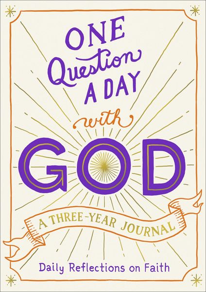 Produktbild: One Question a Day with God: A Three-Year Journal