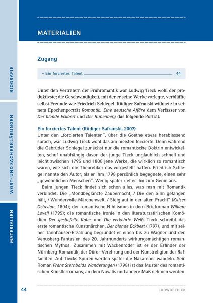 Produktbild: Der blonde Eckbert / Der Runenberg