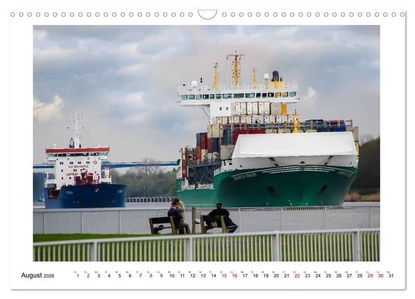 Produktbild: Zwischen Hochdonn & Brunsb&uuml;ttel: P&ouml;tte gucken am Kanal (Wandkalender 2026 DIN A3 quer), CALVENDO Monatskalender