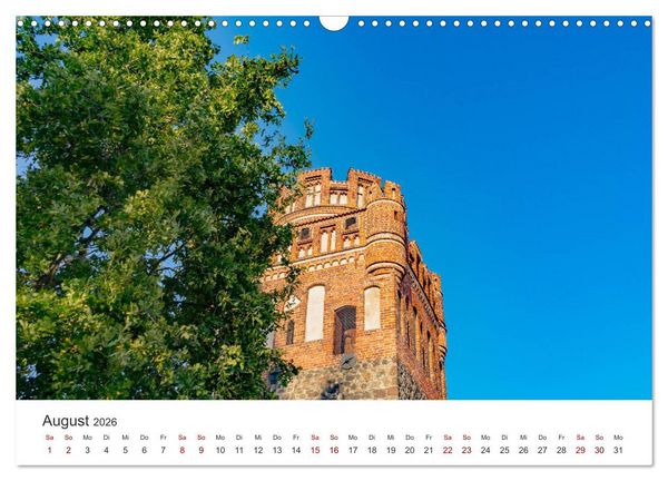 Produktbild: Gr&uuml;&szlig;e aus Stendal: Kalender 2026 (Wandkalender 2026 DIN A3 quer), CALVENDO Monatskalender