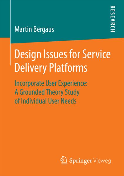 Produktbild: Design Issues for Service Delivery Platforms